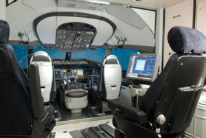 First B787 for Japan Airline Cpocpit view